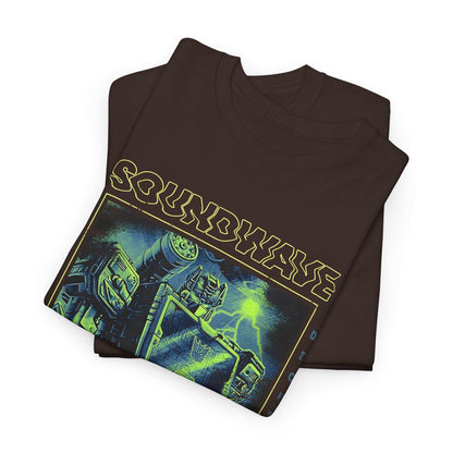 Vintage Soundwave Shirt | Retro Transformers Decepticon Tee | 80s Cartoon Robot T-Shirt