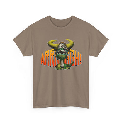 Cave Beast of Arrrgh T-Shirt | Retro Fantasy Monster Tee | Distressed Vintage Graphic Shirt