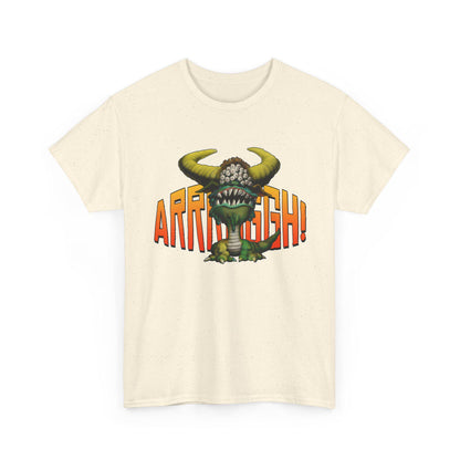 Cave Beast of Arrrgh T-Shirt | Retro Fantasy Monster Tee | Distressed Vintage Graphic Shirt