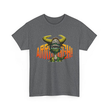 Cave Beast of Arrrgh T-Shirt | Retro Fantasy Monster Tee | Distressed Vintage Graphic Shirt