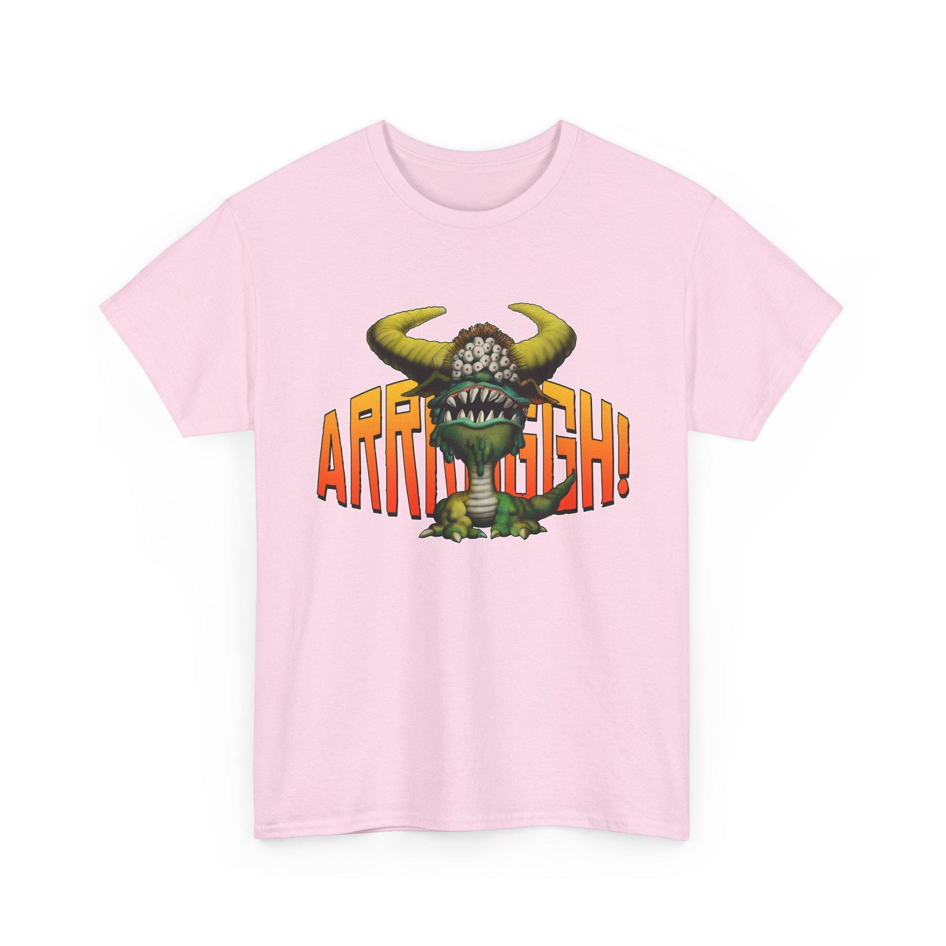 Cave Beast of Arrrgh T-Shirt | Retro Fantasy Monster Tee | Distressed Vintage Graphic Shirt