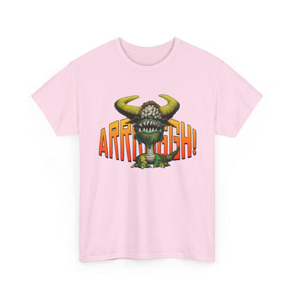 Cave Beast of Arrrgh T-Shirt | Retro Fantasy Monster Tee | Distressed Vintage Graphic Shirt