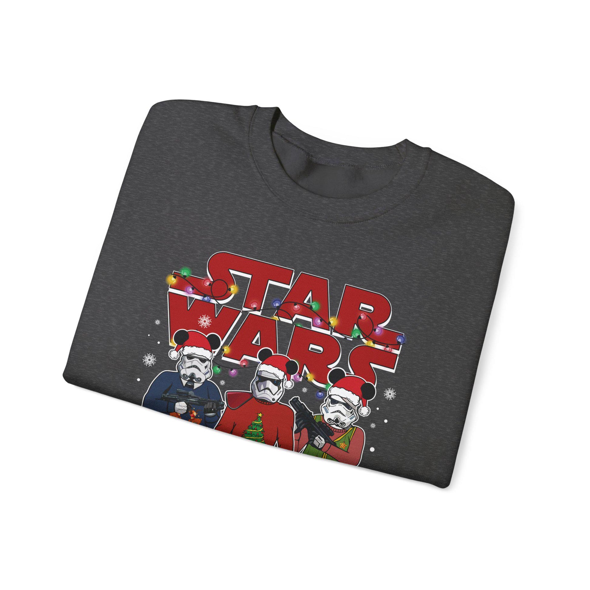 Stormtrooper Ugly Christmas Sweatshirt | Star Wars Holiday Sweater | Funny Stormtroopers Xmas Shirt