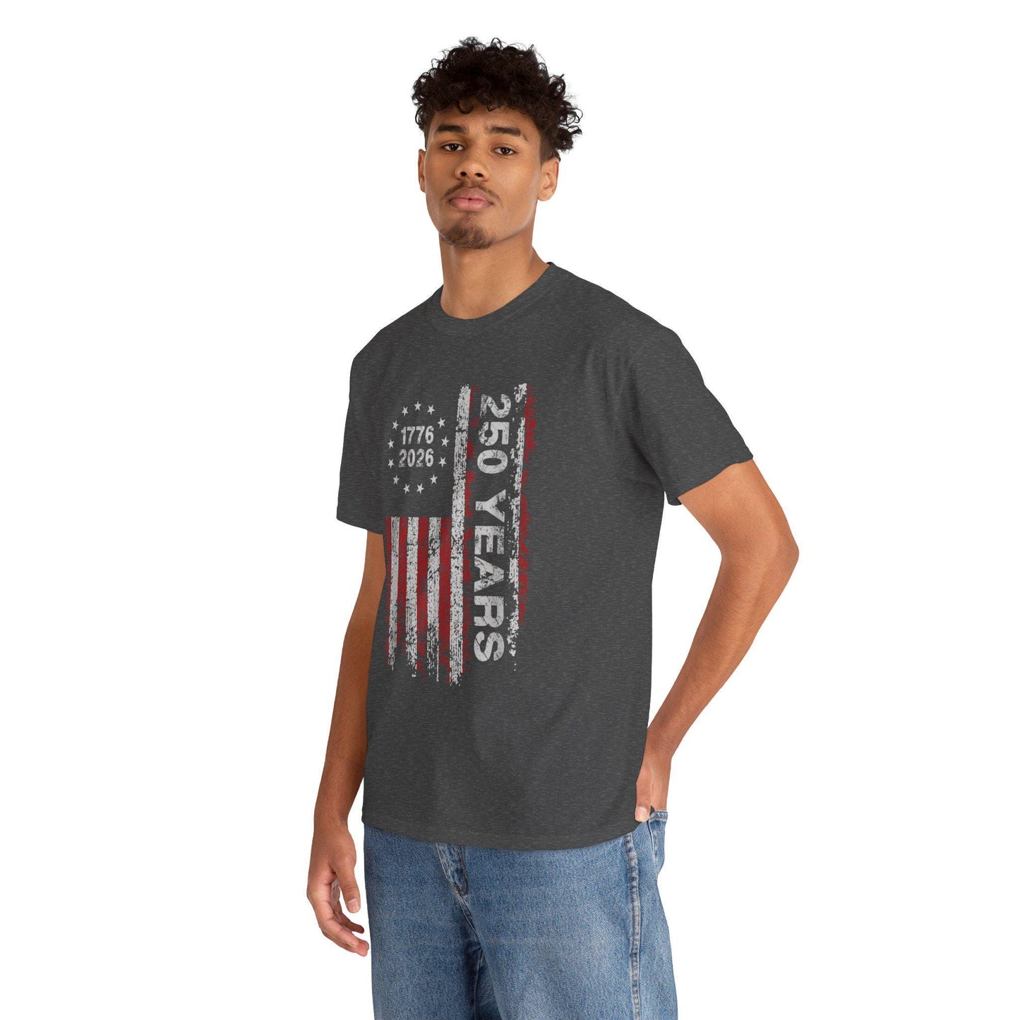 250th Anniversary Shirt | 1776 2026 Patriotic T Shirt | Vintage USA Flag Tee | America 250 Years Gift
