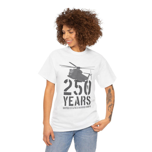 250 Years Military Tee | Helicopter Graphic Shirt | 250th Anniversary Design | Veteran Gift
