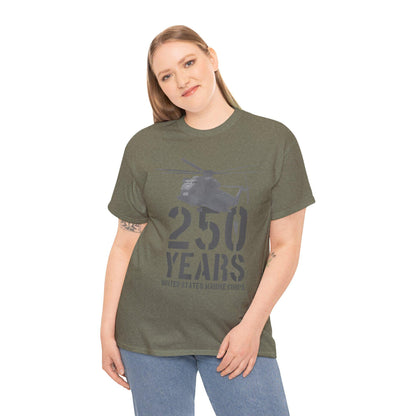 250 Years Military Tee | Helicopter Graphic Shirt | 250th Anniversary Design | Veteran Gift