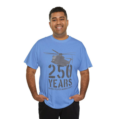 250 Years Military Tee | Helicopter Graphic Shirt | 250th Anniversary Design | Veteran Gift