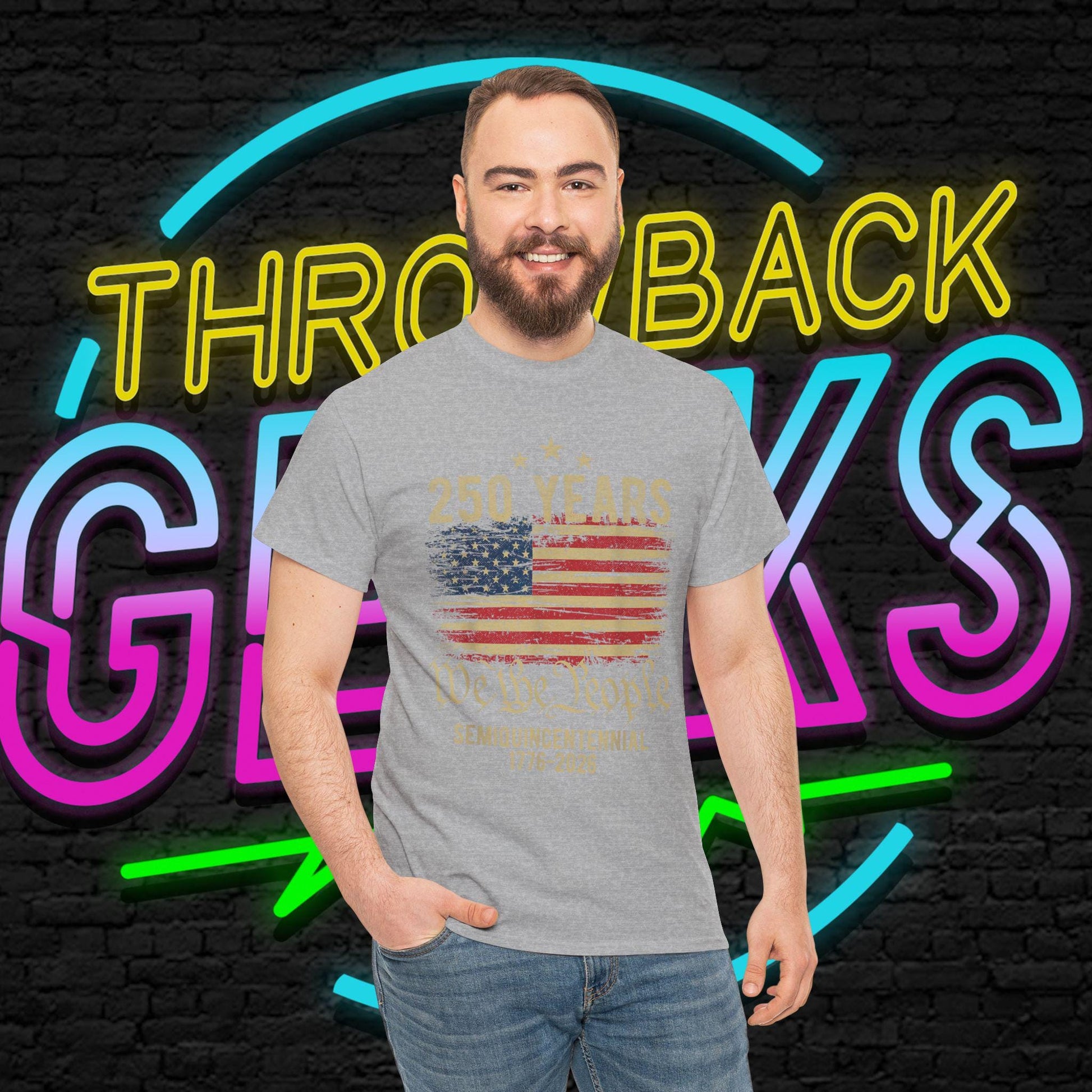 USA 250 Years Shirt | We The People Flag Tee | Semiquincentennial 1776 2026 | Patriotic Gift