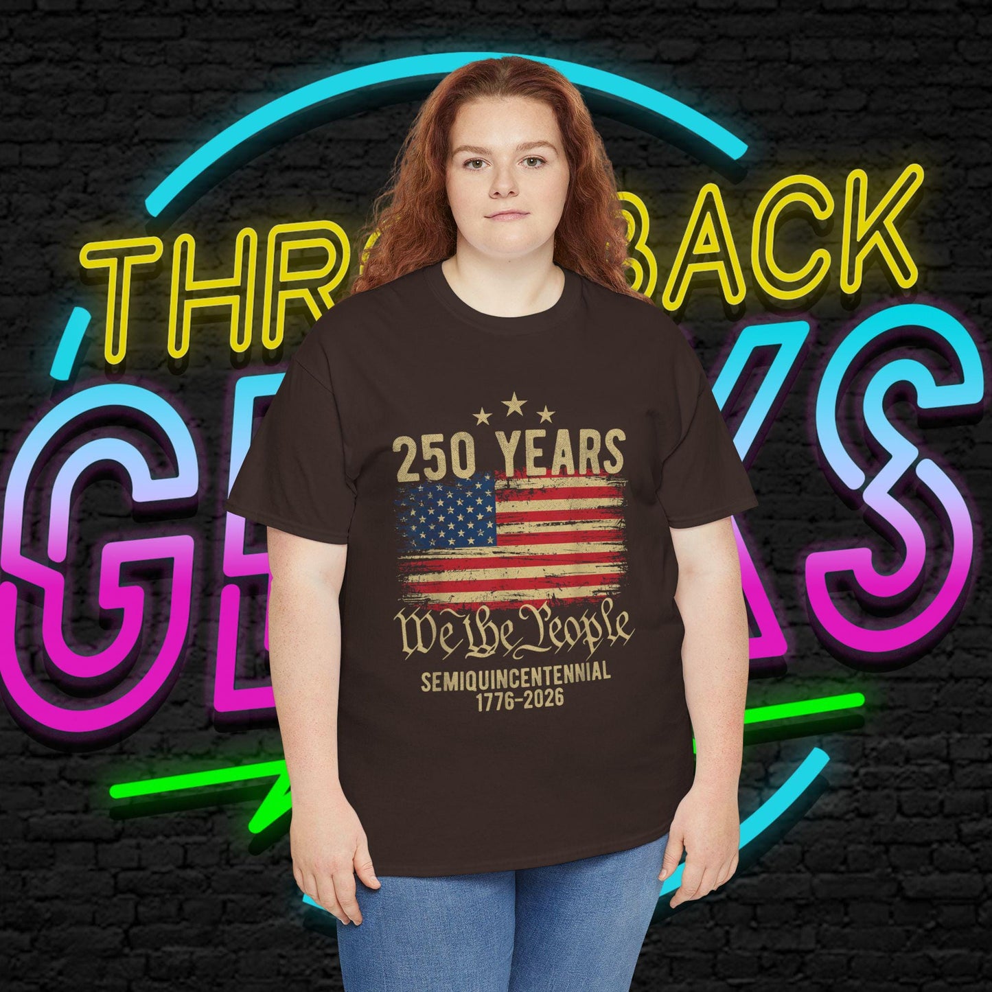 USA 250 Years Shirt | We The People Flag Tee | Semiquincentennial 1776 2026 | Patriotic Gift