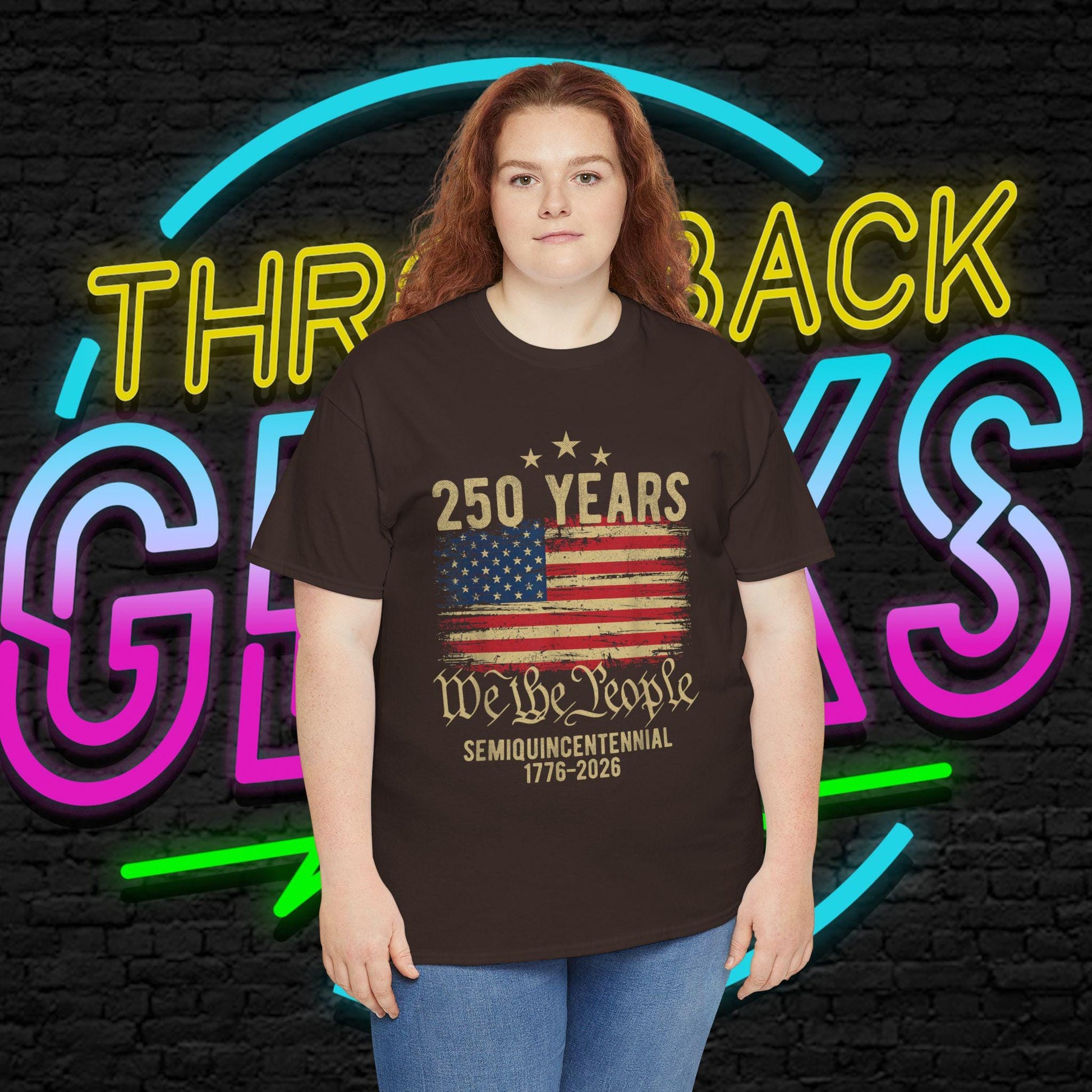 USA 250 Years Shirt | We The People Flag Tee | Semiquincentennial 1776 2026 | Patriotic Gift