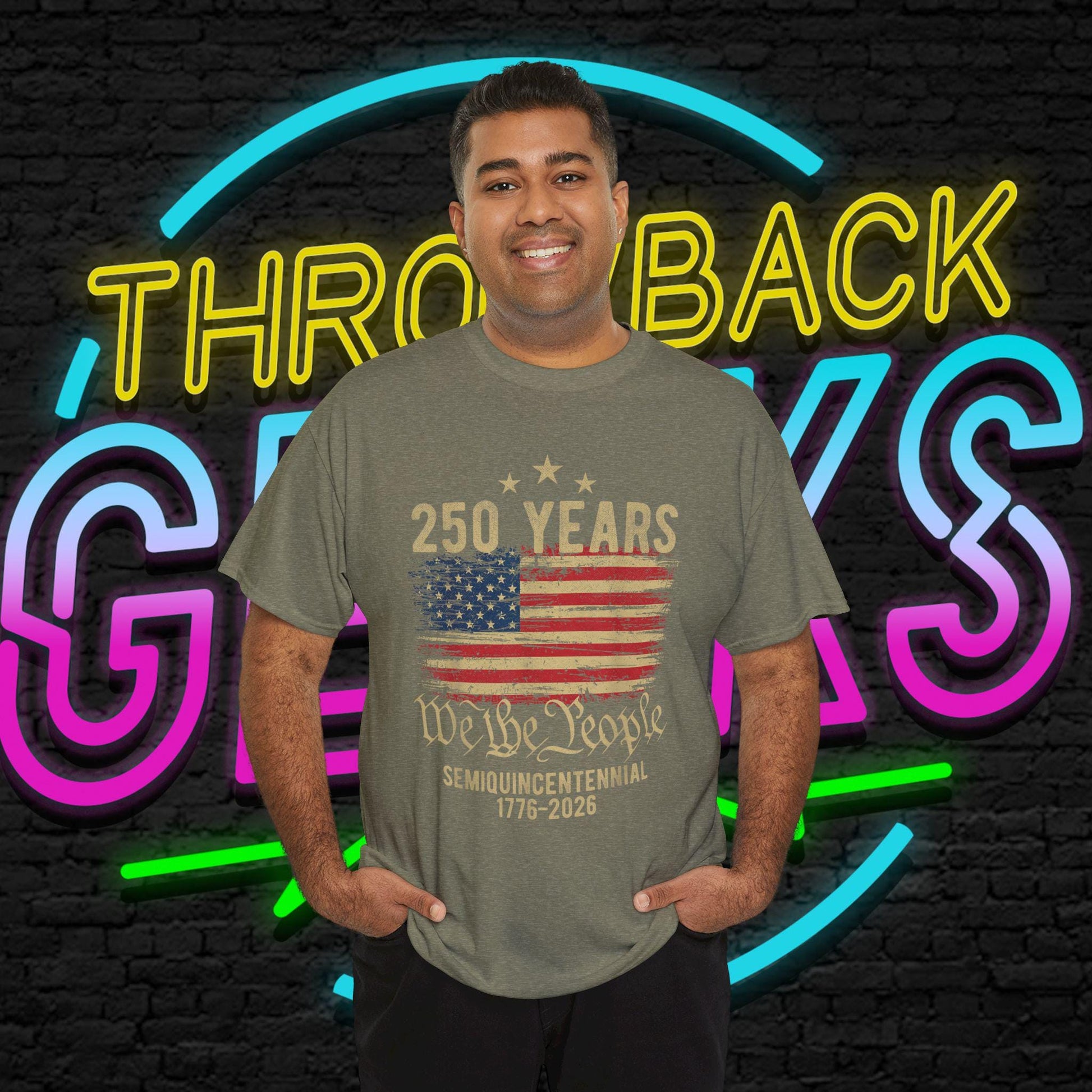 USA 250 Years Shirt | We The People Flag Tee | Semiquincentennial 1776 2026 | Patriotic Gift