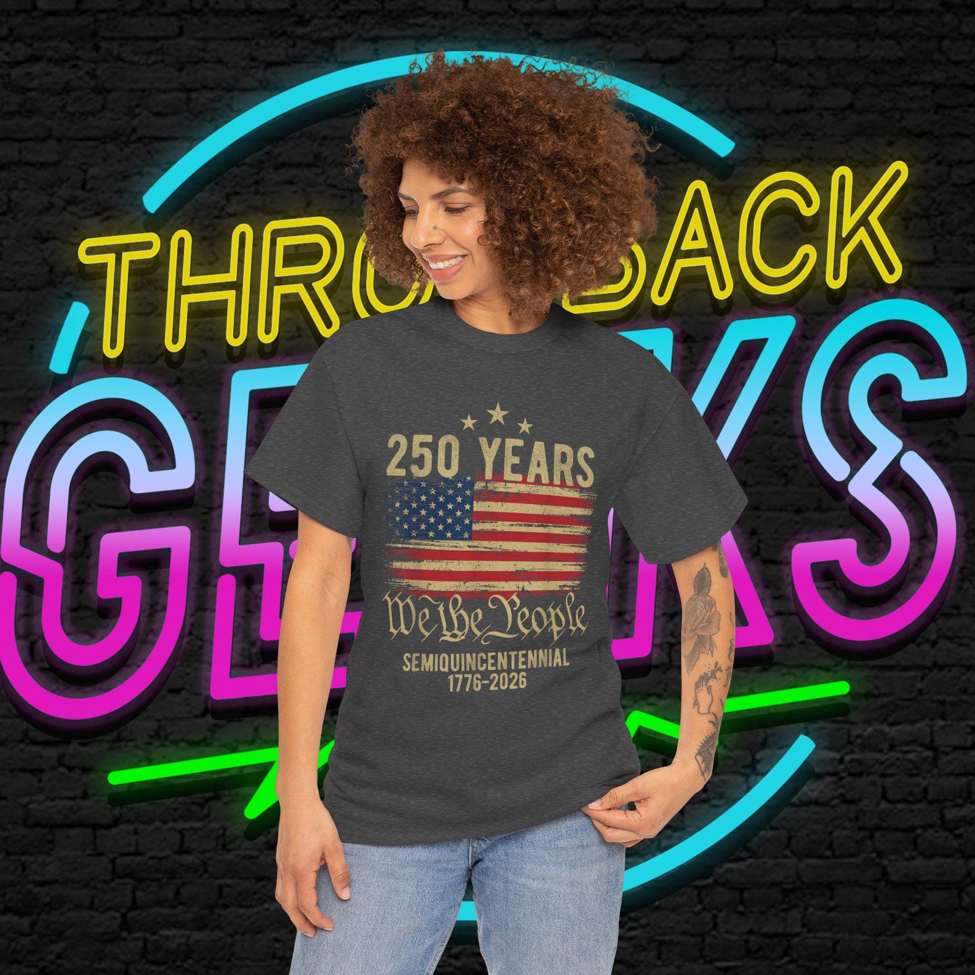 USA 250 Years Shirt | We The People Flag Tee | Semiquincentennial 1776 2026 | Patriotic Gift