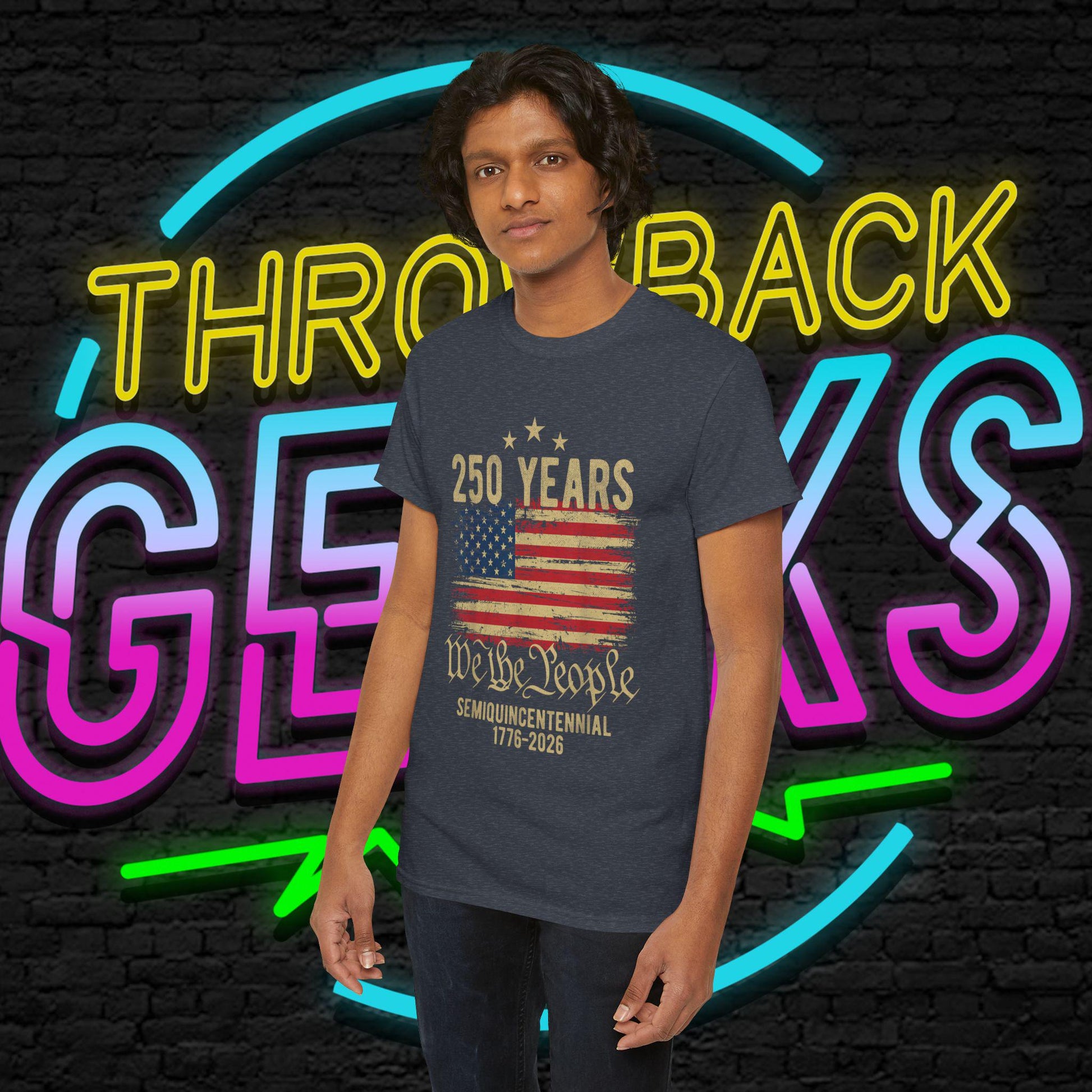 USA 250 Years Shirt | We The People Flag Tee | Semiquincentennial 1776 2026 | Patriotic Gift