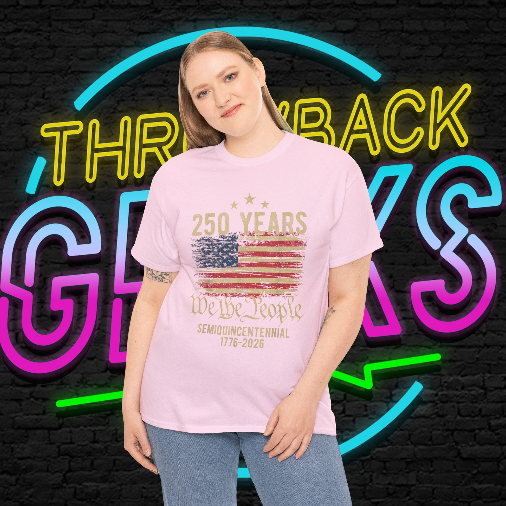 USA 250 Years Shirt | We The People Flag Tee | Semiquincentennial 1776 2026 | Patriotic Gift