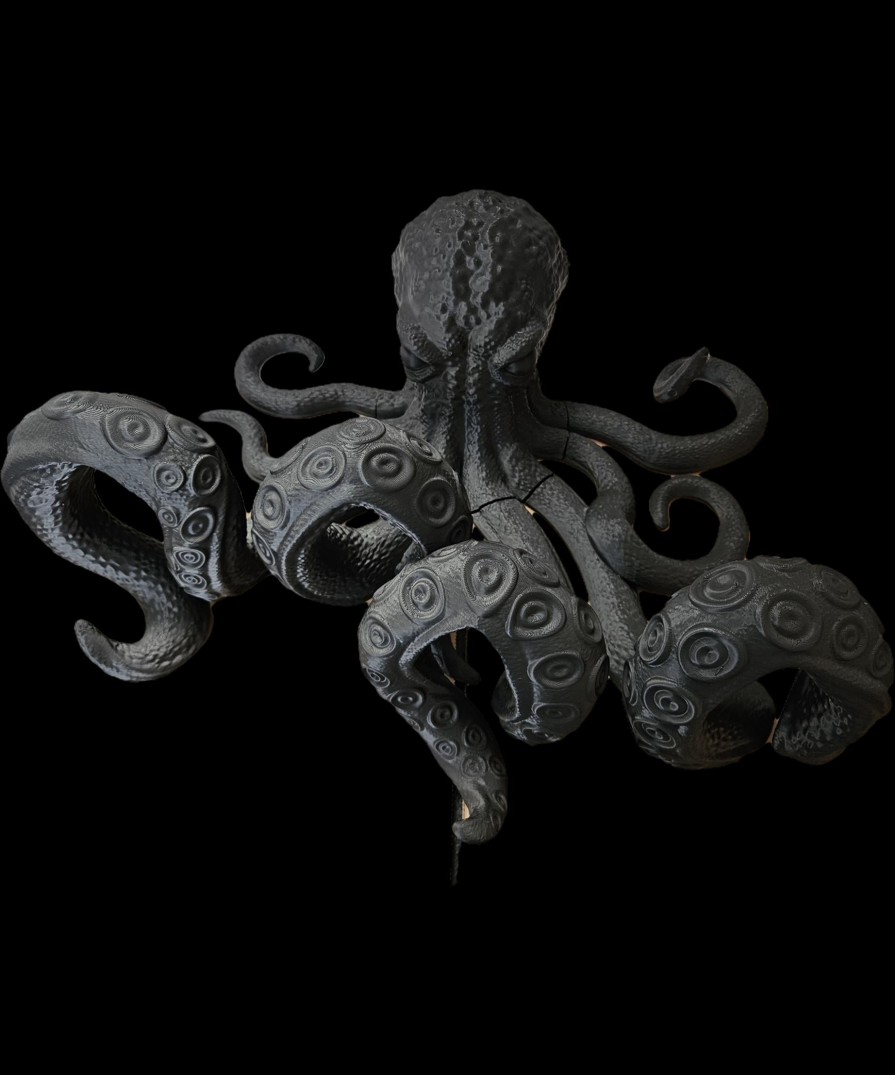 Octopus Headphone & Controller Holder: 3D Printed Gamer Decor