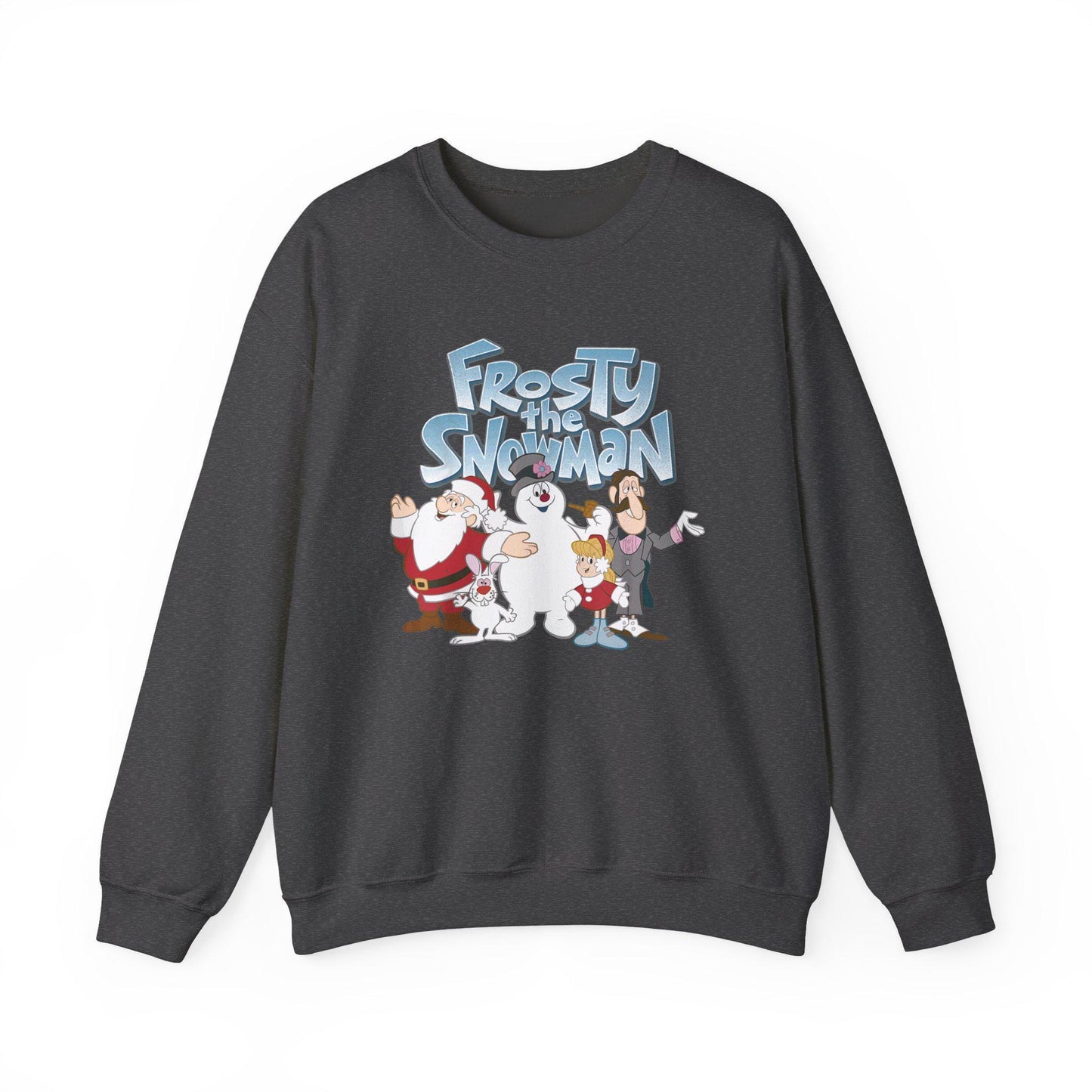 Frosty the Snowman Crewneck Sweatshirt | Holiday Cartoon Snowman Characters