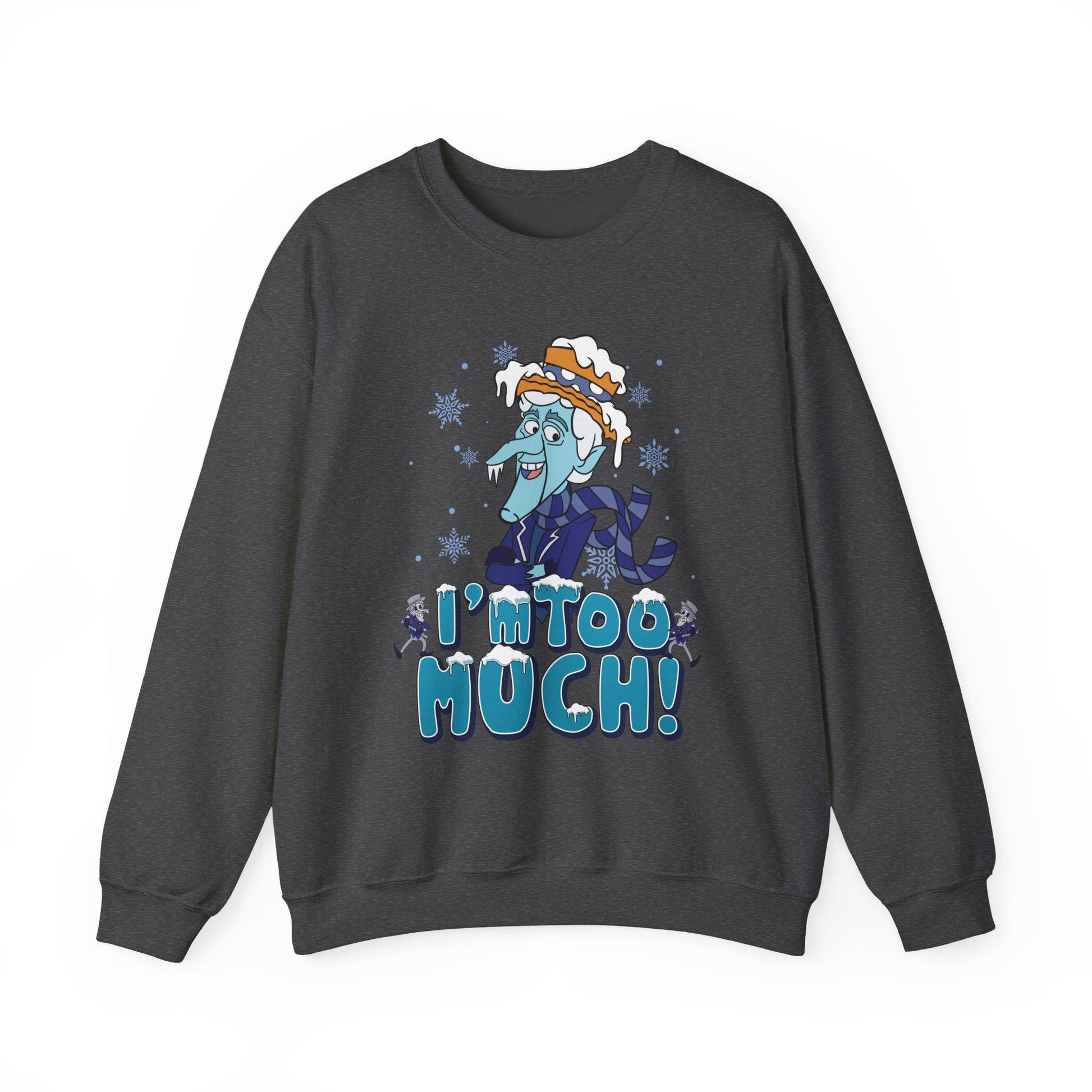 Snow Miser Sweatshirt | Retro Christmas Movie Fan Art