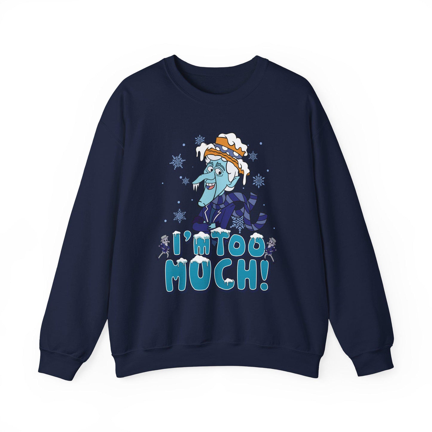 Snow Miser Sweatshirt | Retro Christmas Movie Fan Art