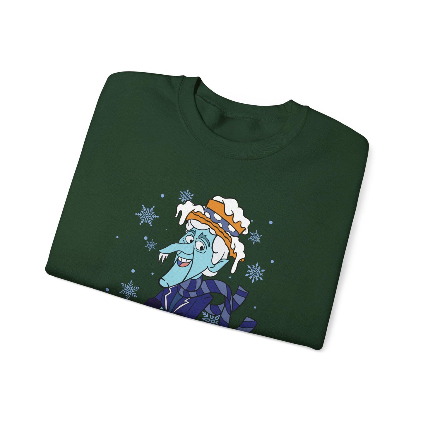 Snow Miser Sweatshirt | Retro Christmas Movie Fan Art