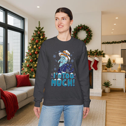 Snow Miser Sweatshirt | Retro Christmas Movie Fan Art