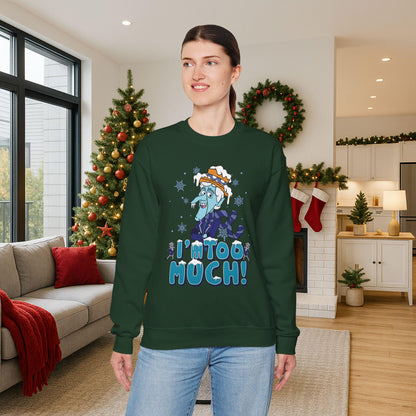 Snow Miser Sweatshirt | Retro Christmas Movie Fan Art