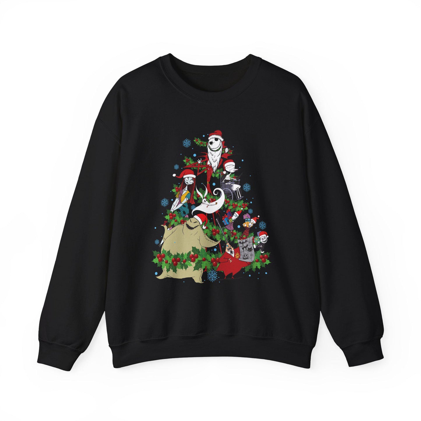 Nightmare Before Christmas Tree Sweatshirt | Spooky Holiday Sweater