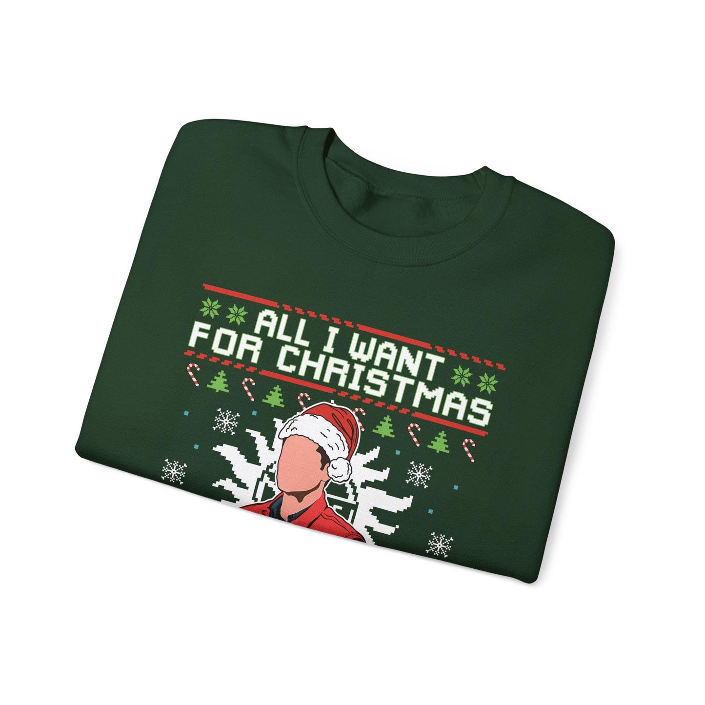 Dean Winchester Christmas Sweatshirt | Supernatural Ugly Sweater
