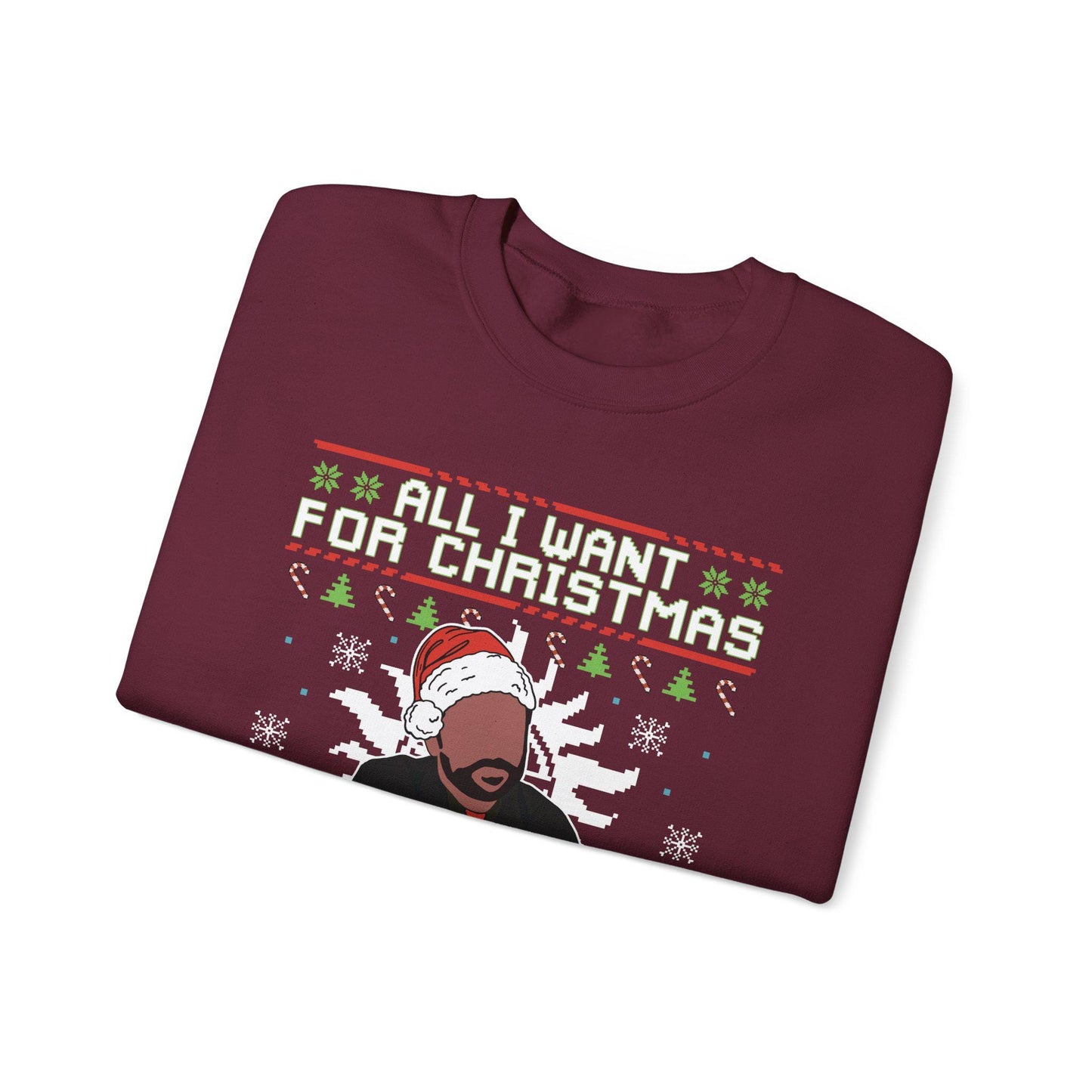Crowley Christmas Sweatshirt | Supernatural Inspired Ugly Sweater