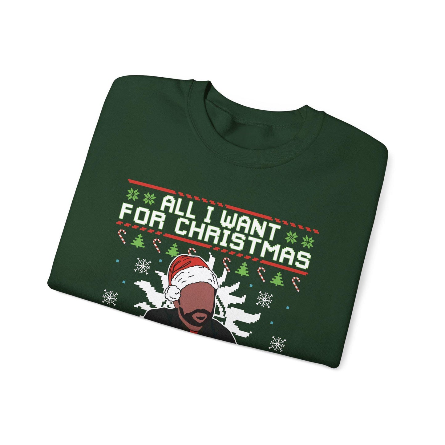 Crowley Christmas Sweatshirt | Supernatural Inspired Ugly Sweater
