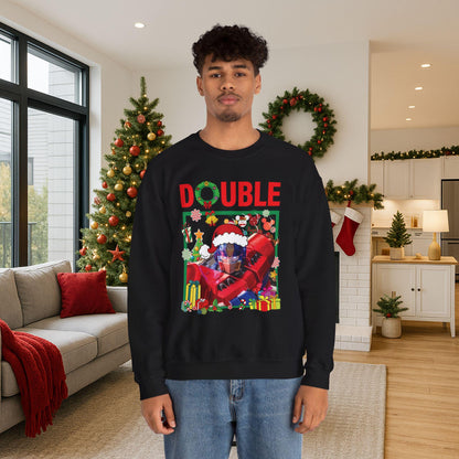 Double Optimus Prime Inspired Christmas Sweatshirt | Transformers Hero Holiday Sweater