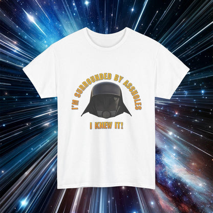 Surrounded by A-Holes Shirt | Spaceballs Parody T Shirt | Cult Classic Sci Fi Comedy Tee