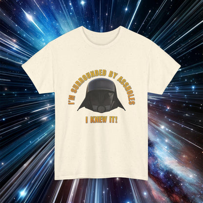 Surrounded by A-Holes Shirt | Spaceballs Parody T Shirt | Cult Classic Sci Fi Comedy Tee