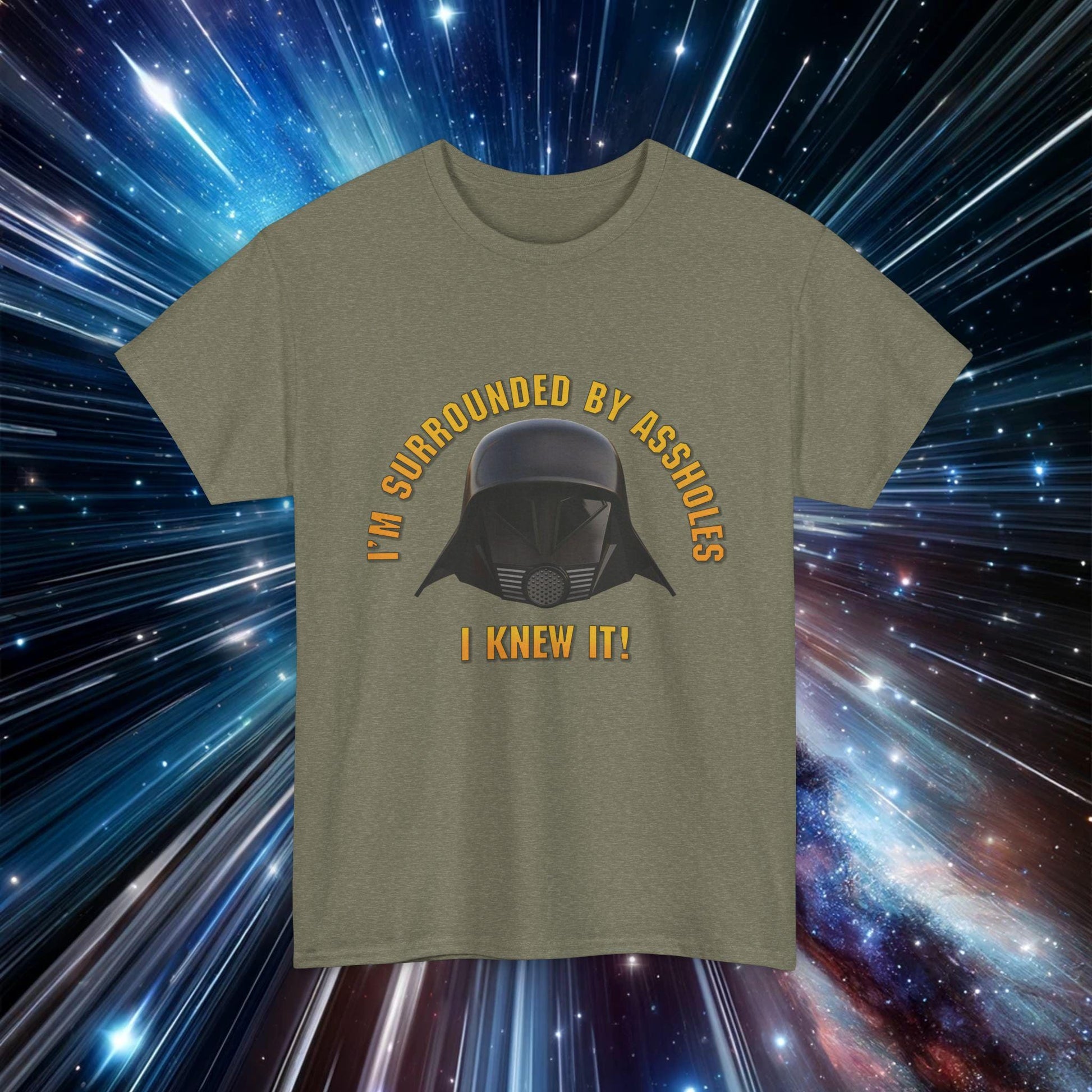 Surrounded by A-Holes Shirt | Spaceballs Parody T Shirt | Cult Classic Sci Fi Comedy Tee
