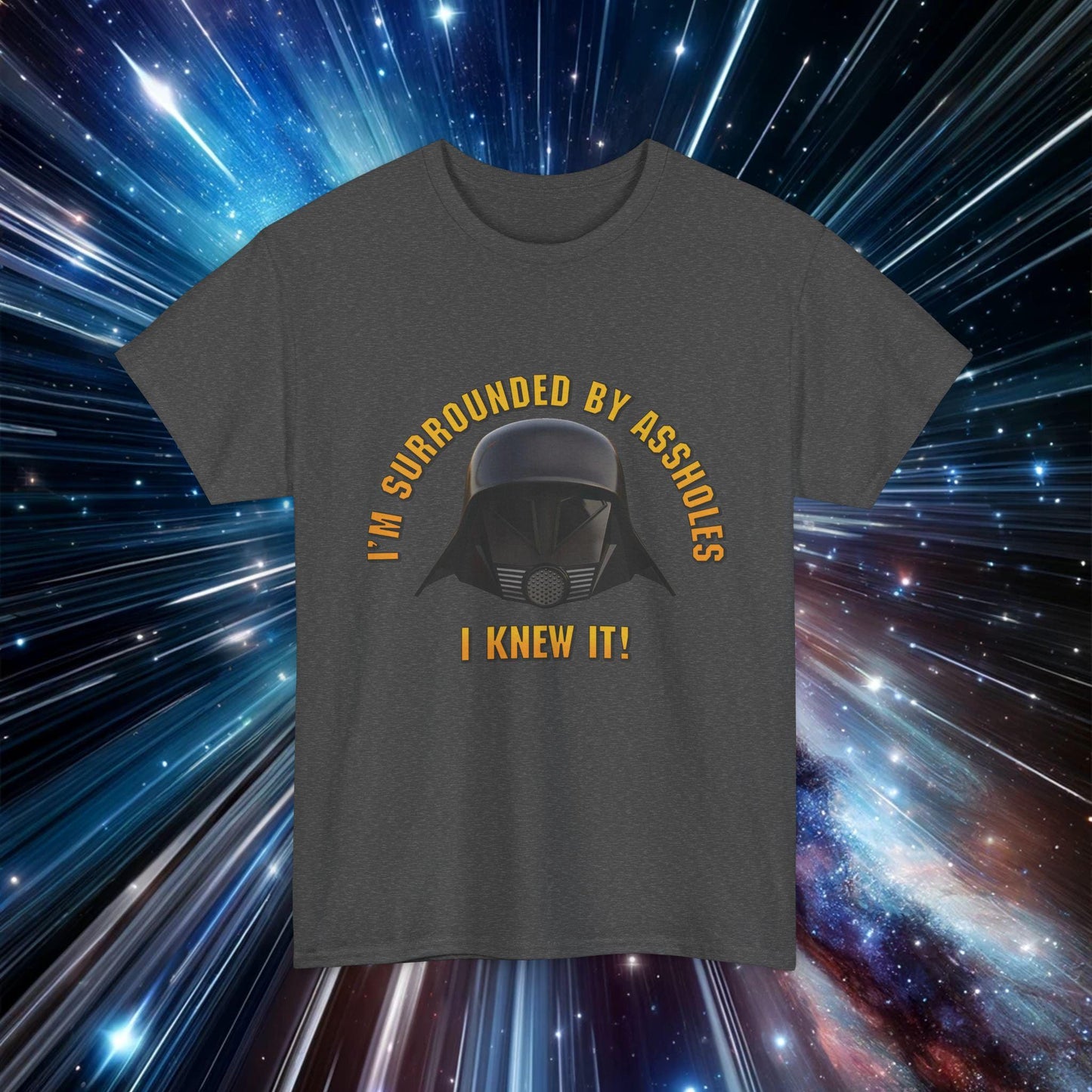 Surrounded by A-Holes Shirt | Spaceballs Parody T Shirt | Cult Classic Sci Fi Comedy Tee