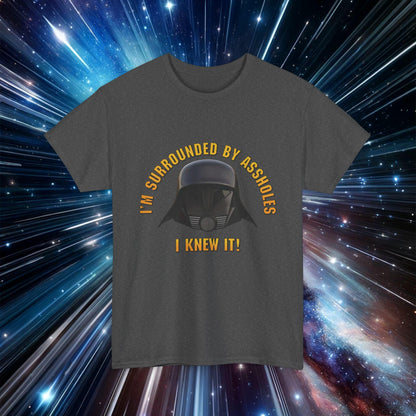 Surrounded by A-Holes Shirt | Spaceballs Parody T Shirt | Cult Classic Sci Fi Comedy Tee