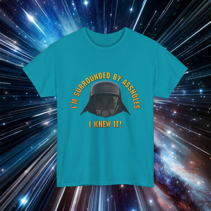 Surrounded by A-Holes Shirt | Spaceballs Parody T Shirt | Cult Classic Sci Fi Comedy Tee