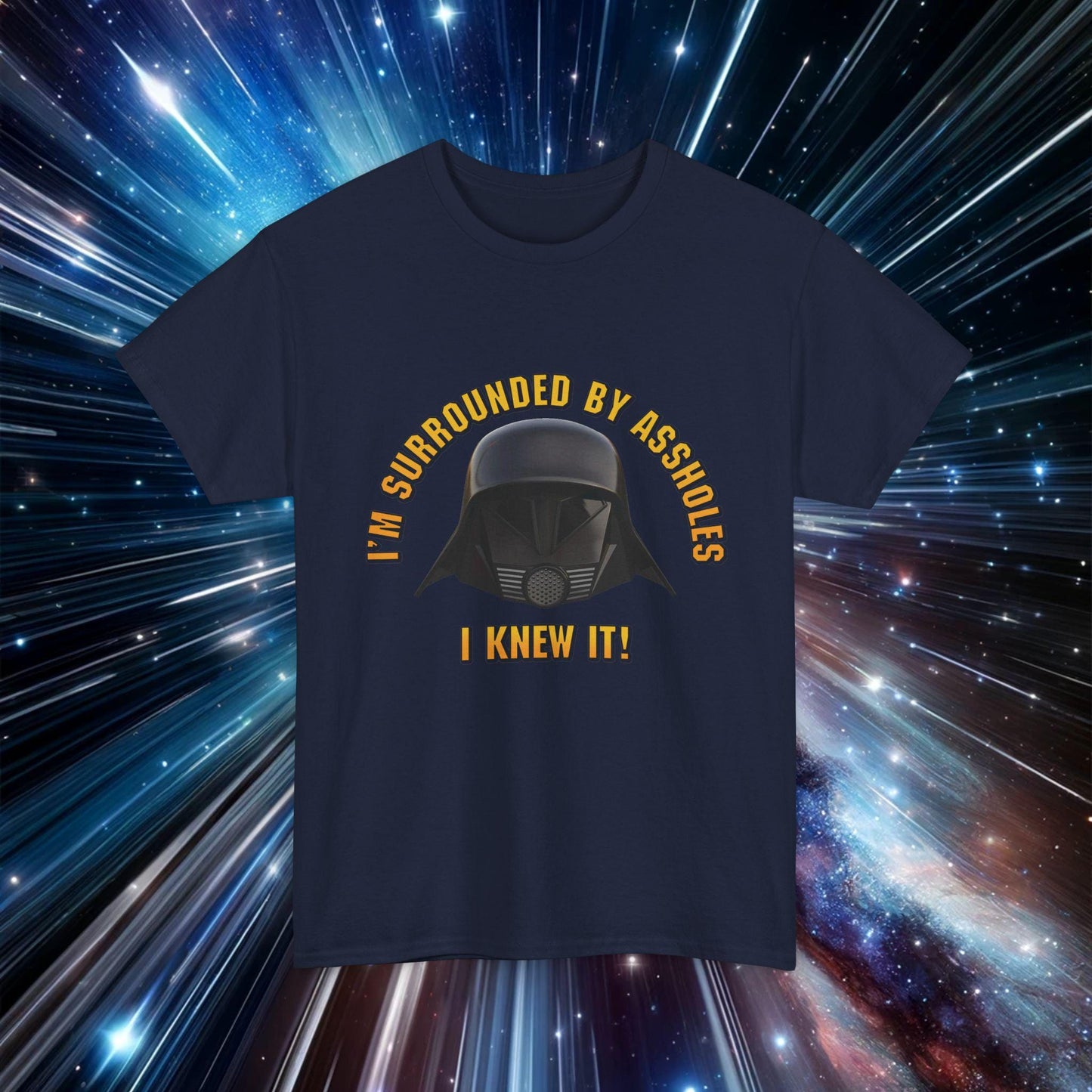 Surrounded by A-Holes Shirt | Spaceballs Parody T Shirt | Cult Classic Sci Fi Comedy Tee