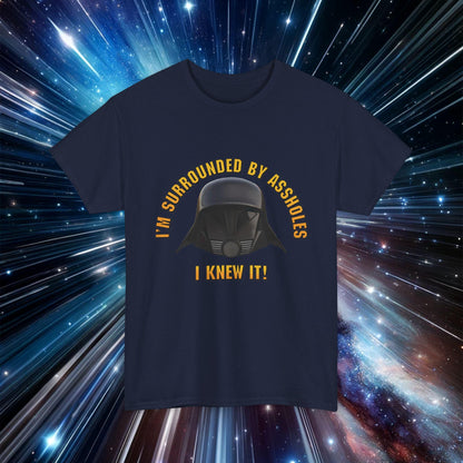Surrounded by A-Holes Shirt | Spaceballs Parody T Shirt | Cult Classic Sci Fi Comedy Tee