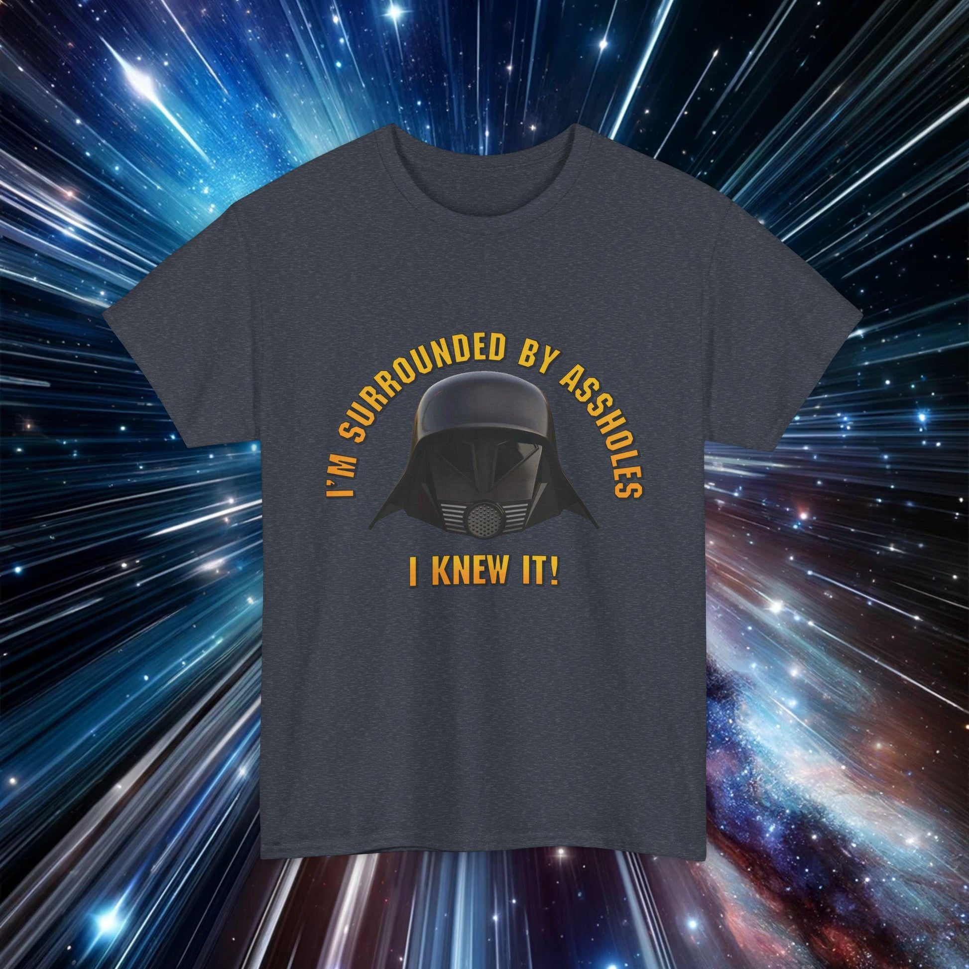 Surrounded by A-Holes Shirt | Spaceballs Parody T Shirt | Cult Classic Sci Fi Comedy Tee