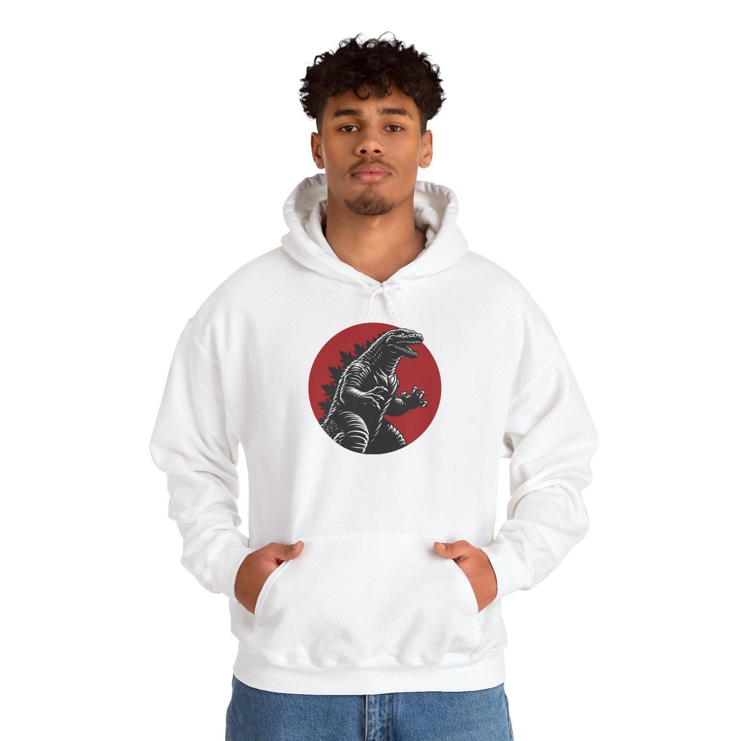 Kaiju Godzilla Hoodie | Japanese Monster Graphic Unisex Hoodie