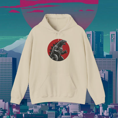 Kaiju Godzilla Hoodie | Japanese Monster Graphic Unisex Hoodie