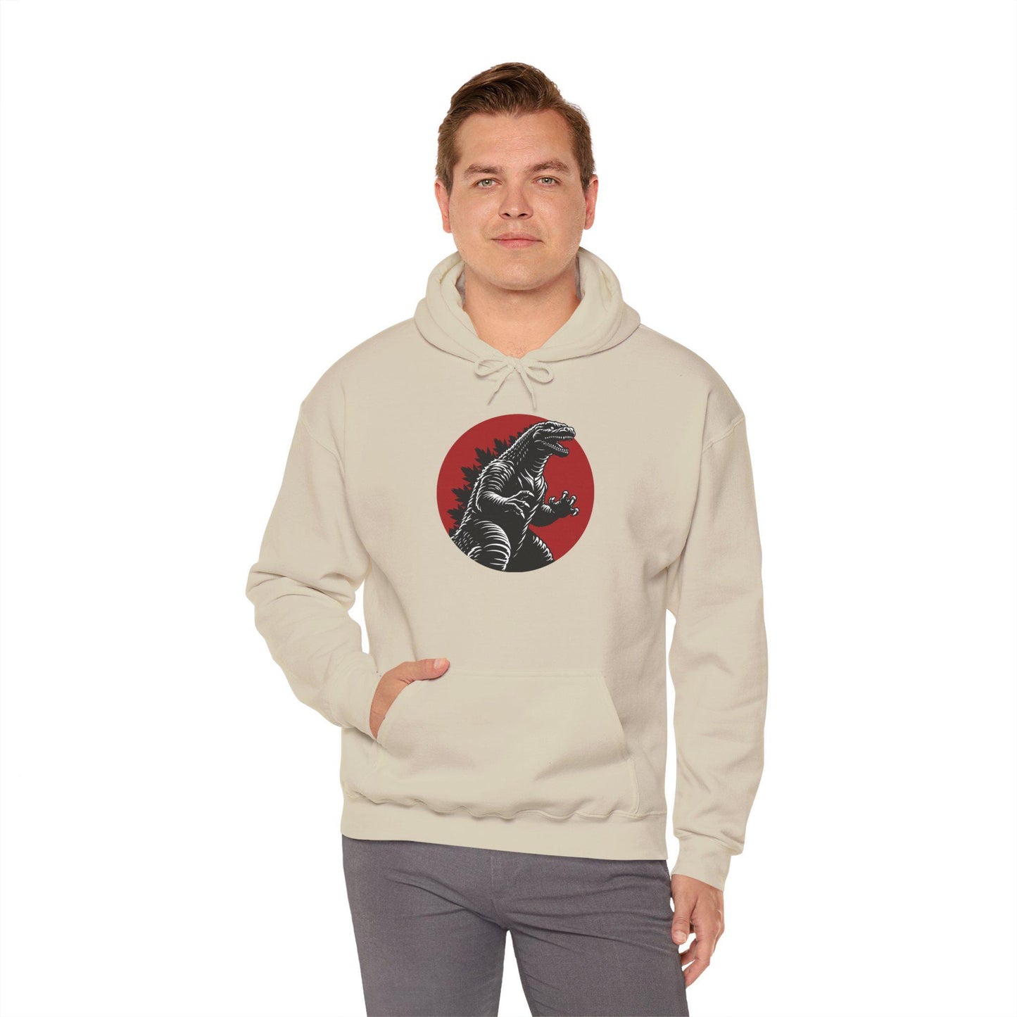 Kaiju Godzilla Hoodie | Japanese Monster Graphic Unisex Hoodie