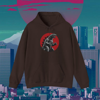 Kaiju Godzilla Hoodie | Japanese Monster Graphic Unisex Hoodie