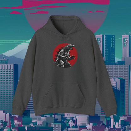 Kaiju Godzilla Hoodie | Japanese Monster Graphic Unisex Hoodie
