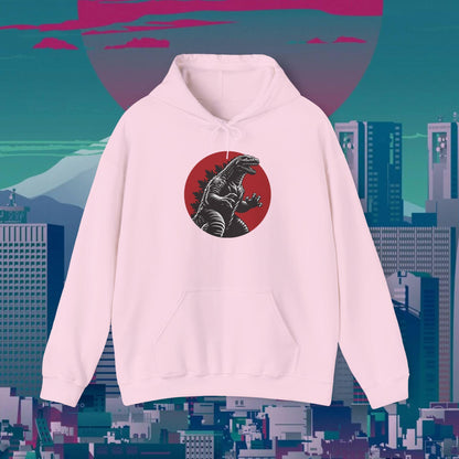 Kaiju Godzilla Hoodie | Japanese Monster Graphic Unisex Hoodie