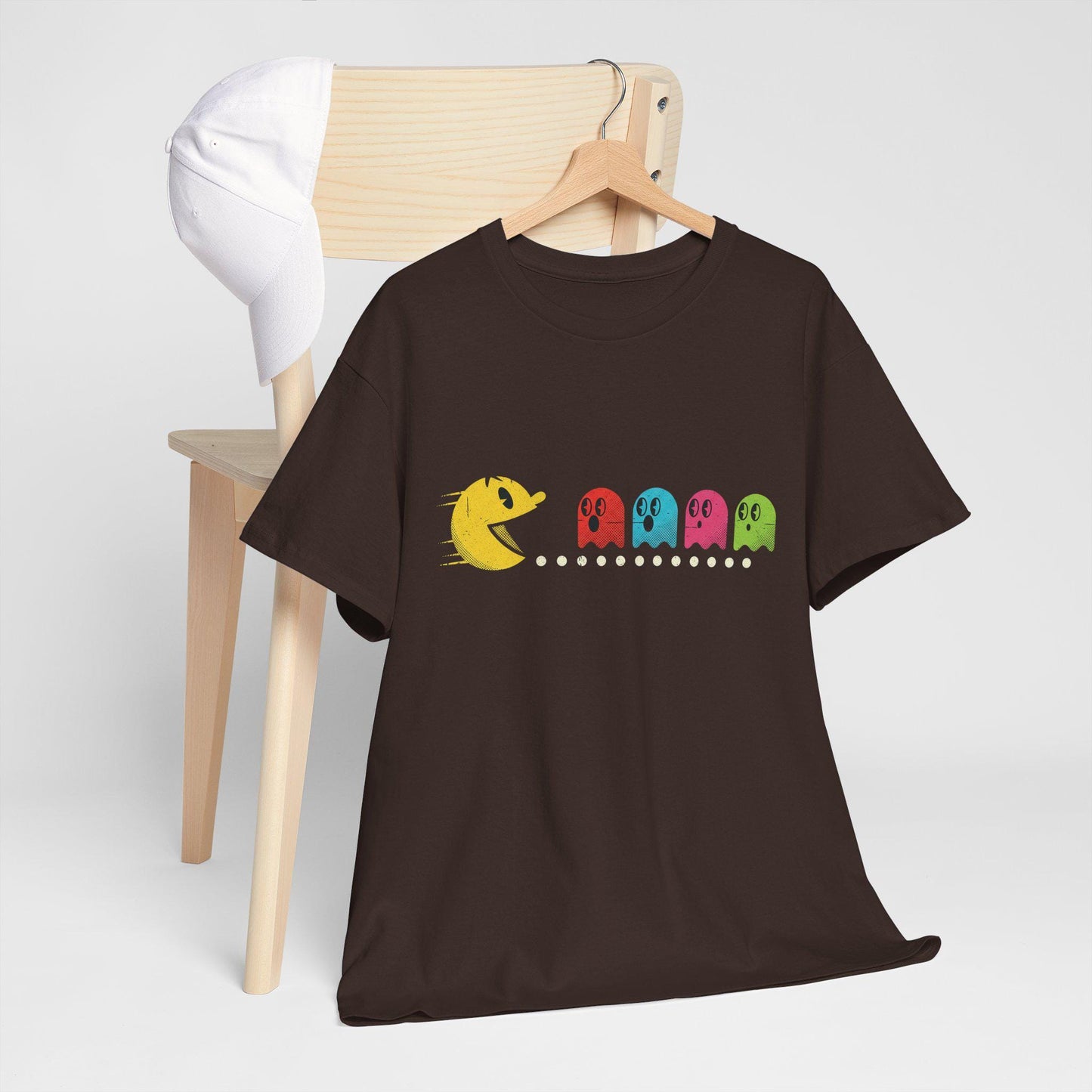 Retro Pac-Man Ghost T-Shirt | Classic Arcade Gamer Tee