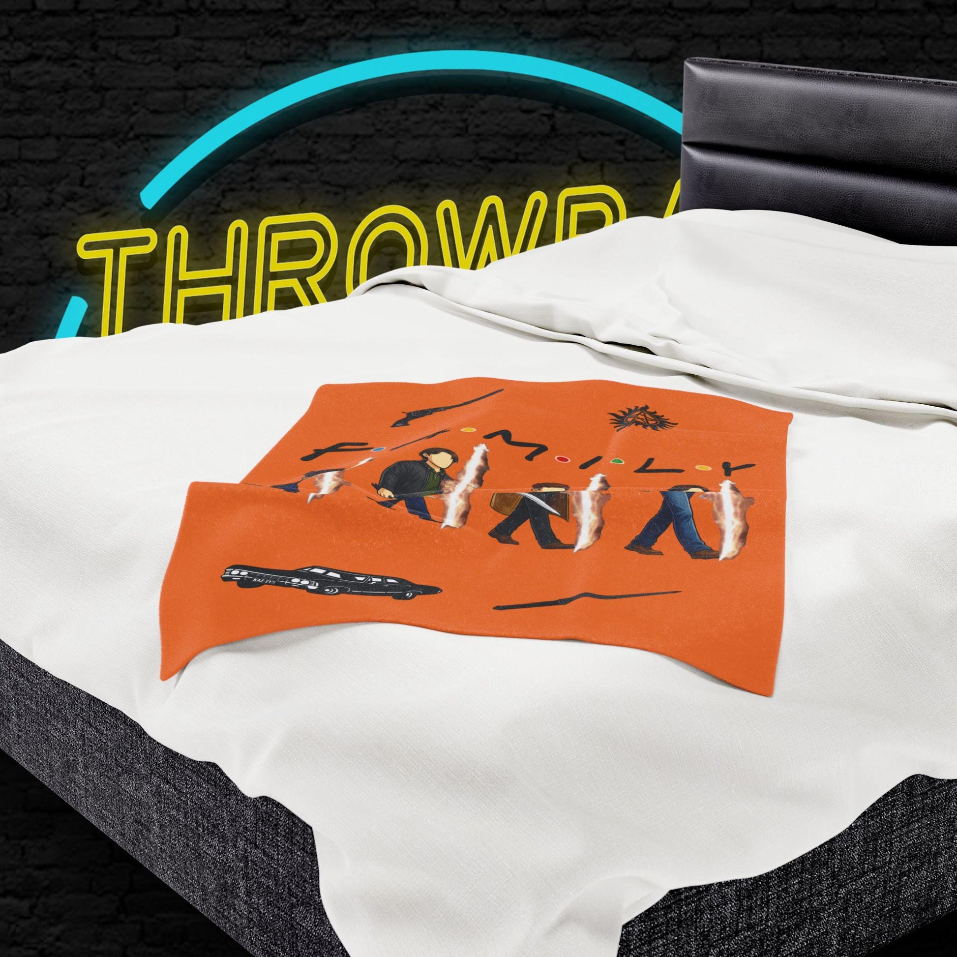 SPN Family Rift Travelers Blanket | Found Family Throw Blanket | Fan-Inspired TV Tribute | Crusta Blanket (30x40, 50x60, 60x80)