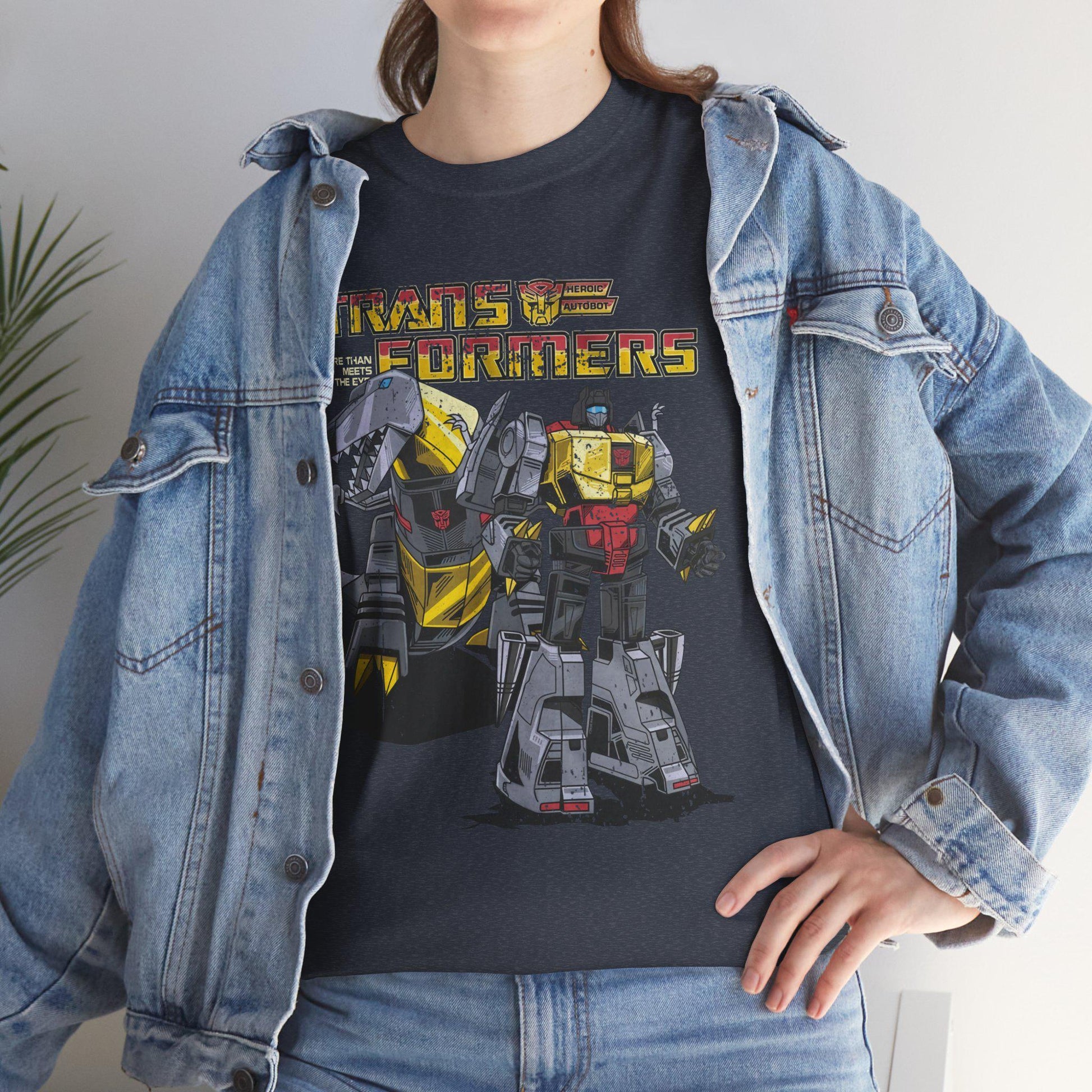 Vintage Transformers Parody T-Shirt | 80s Robot Graphic Tee