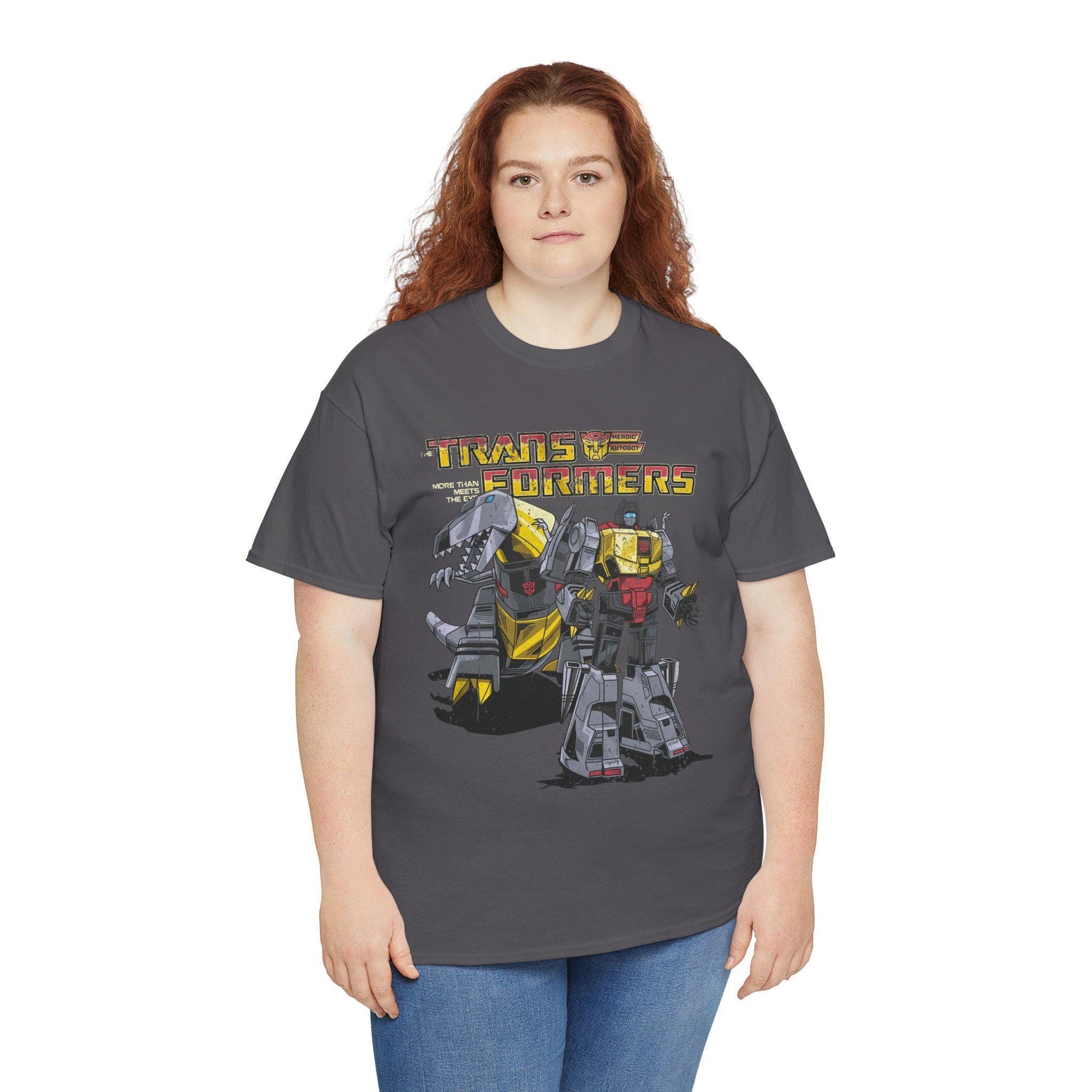 Vintage Transformers Parody T-Shirt | 80s Robot Graphic Tee