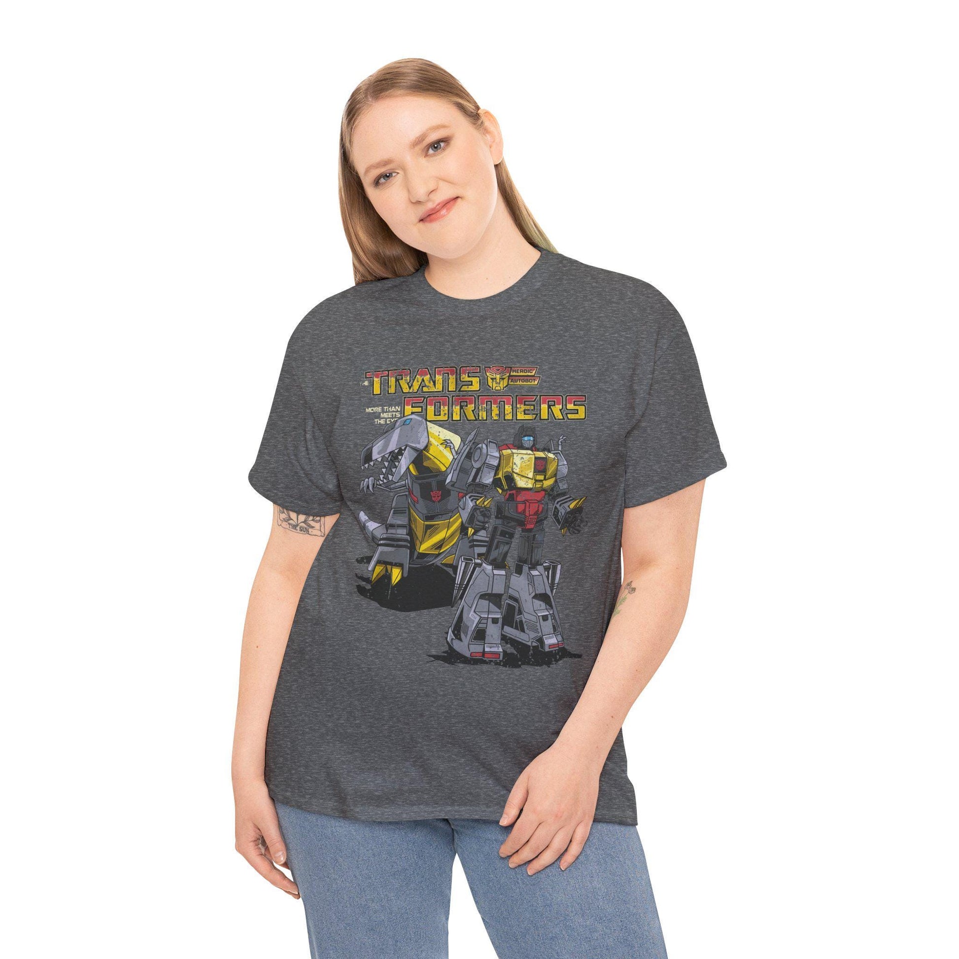 Vintage Transformers Parody T-Shirt | 80s Robot Graphic Tee